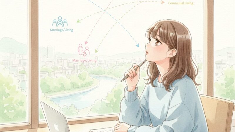 恋愛したくない人の将来設計は？｜一人暮らし・友情結婚・多様なパートナーシップを比較 
